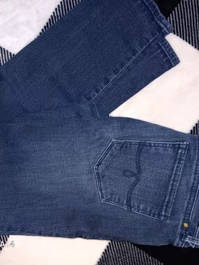 Lucky Brand Women's Dark Blue Straight Jeans
